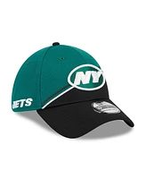 Men's New Era Green, Black York Jets 2023 Sideline 39THIRTY Flex Hat