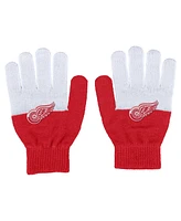 Women's Wear by Erin Andrews Detroit Red Wings Color-Block Gloves