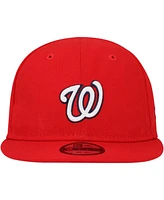 Baby Boys and Girls New Era Red Washington Nationals My First 9FIFTY Adjustable Hat