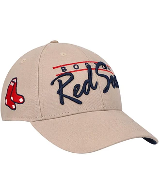 Men's '47 Brand Khaki Boston Red Sox Atwood Mvp Adjustable Hat