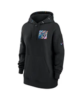 Women's Nike Black Tennessee Titans 2023 Nfl Crucial Catch Club Pullover Hoodie