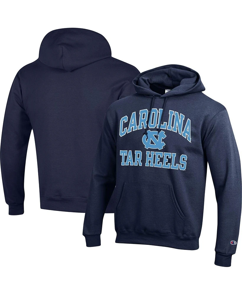 Men's Champion Navy North Carolina Tar Heels High Motor Pullover Hoodie