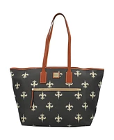 Women's Dooney & Bourke New Orleans Saints Sporty Monogram Large Zip Tote Bag