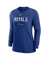 Women's Nike Royal Kansas City Royals Authentic Collection Legend Performance Long Sleeve T-shirt