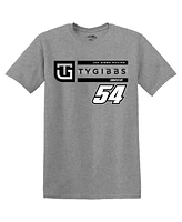 Men's Joe Gibbs Racing Team Collection Heather Gray Ty Lifestyle T-shirt