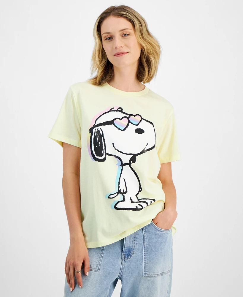 Grayson Threads, The Label Juniors' Snoopy Graphic T-Shirt