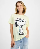 Grayson Threads, The Label Juniors' Snoopy Graphic T-Shirt