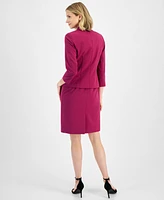 Le Suit Jacket & Empire Sheath Dress, Regular Petite Sizes