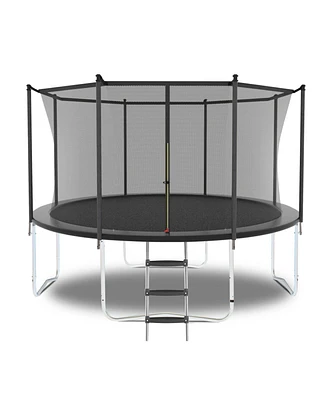 Streamdale Furniture 10FT Fitness Trampoline for Indoor & Outdoor