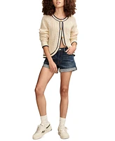 Lucky Brand Women's Ava Mid Rise Denim Shorts