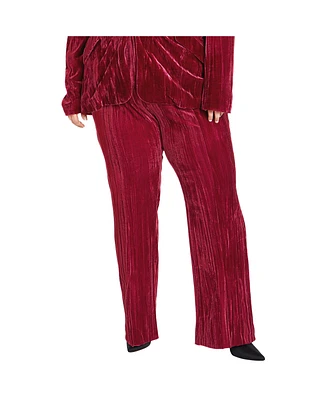 City Chic Plus Crushed Pant