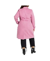 City Chic Women's So Coat