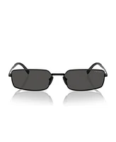 Prada Signature Rectangular Women's Sunglasses, Pr A60S