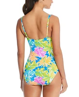 Bleu by Rod Beattie Women's Shirred Bandeau Swimsuit