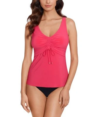 Magicsuit Womens Solid Arya Tankini Top Magicsuit Bottoms