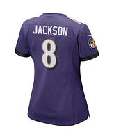 Women's Nike Lamar Jackson Purple Baltimore Ravens Game Jersey