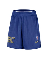 Men's and Women's Nike Royal Golden State Warriors Warm Up Performance Practice Shorts
