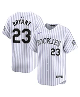 Men's Nike Kris Bryant White Colorado Rockies Home Limited Player Jersey