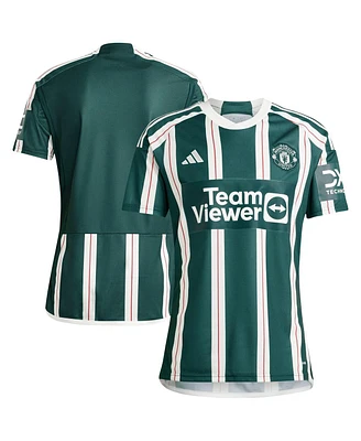 Men's adidas Green Manchester United 2023/24 Away Replica Jersey