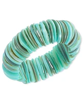 Style & Co Rivershell Statement Stretch Bracelet, Created for Macy's