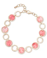 Style & Co Circle Rivershell Anklet, Created for Macy's