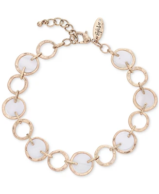 Style & Co Circle Rivershell Anklet, Created for Macy's