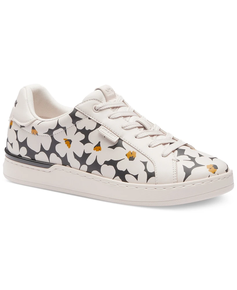 Coach Women's Lowline Lace-Up Floral Mothers Day Sneakers