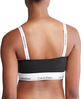 Calvin Klein Women's Modern Cotton Lightly Lined Bandeau Bra QF7628