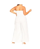 City Chic Plus Attract Jumpsuit
