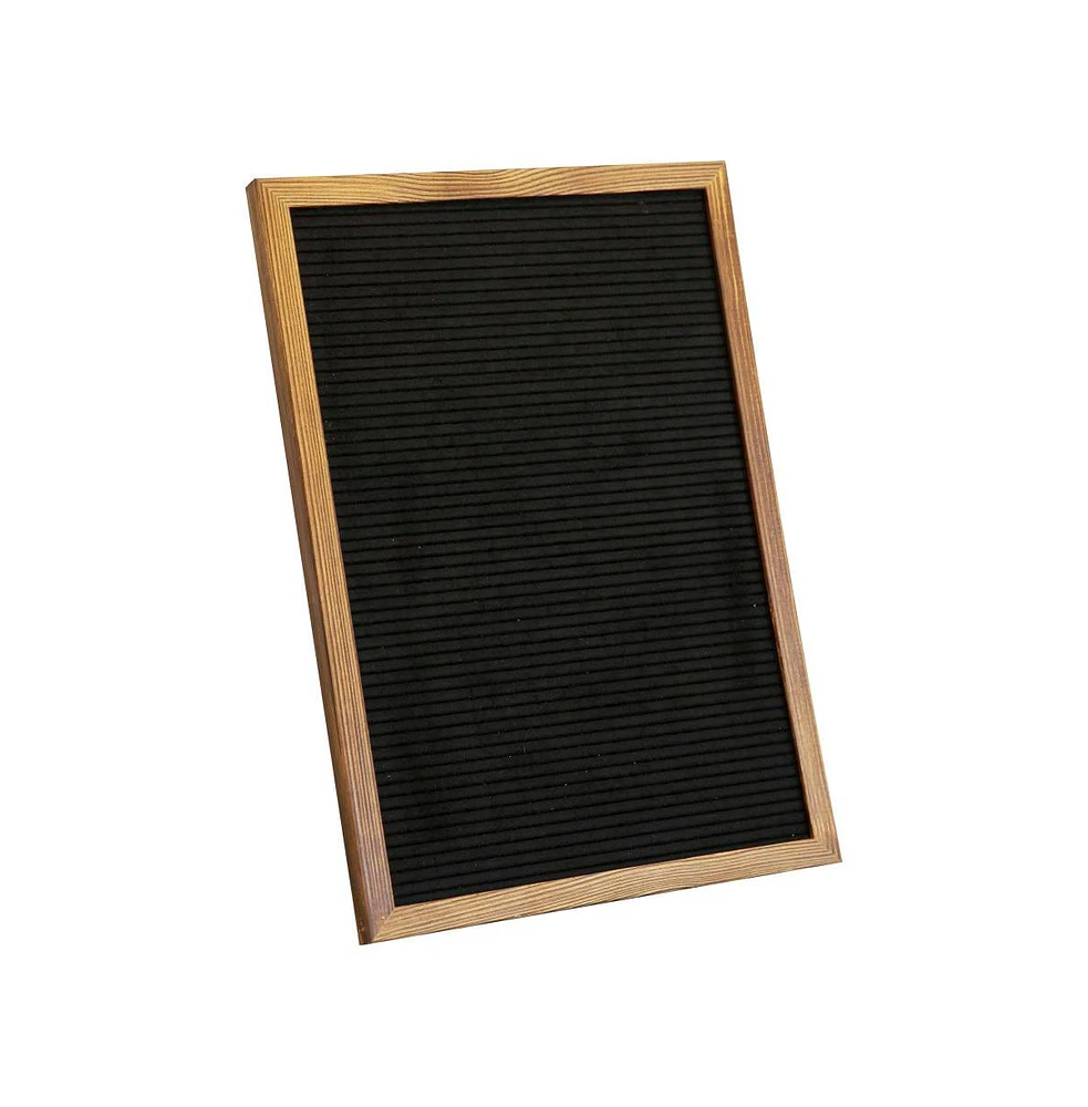 Bellamy 12" x 17" Wood Letter Board Set With Felt Facing