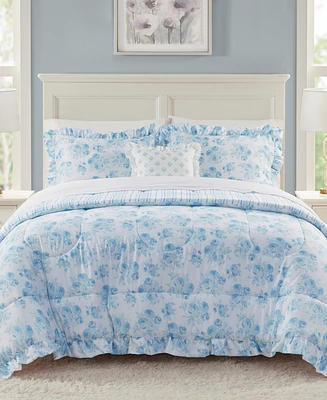Jla Home Mia Ruffle 4-Pc. Comforter Set, Created for Macy's