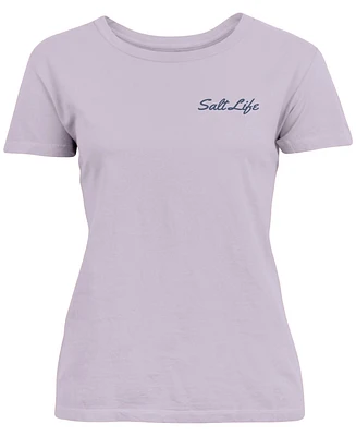 Salt Life Women's Doggy Days Cotton Short-Sleeve T-Shirt