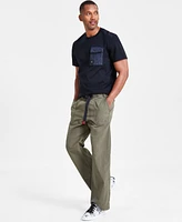 Hugo by Hugo Boss Men's Regular Fit Belted Pants