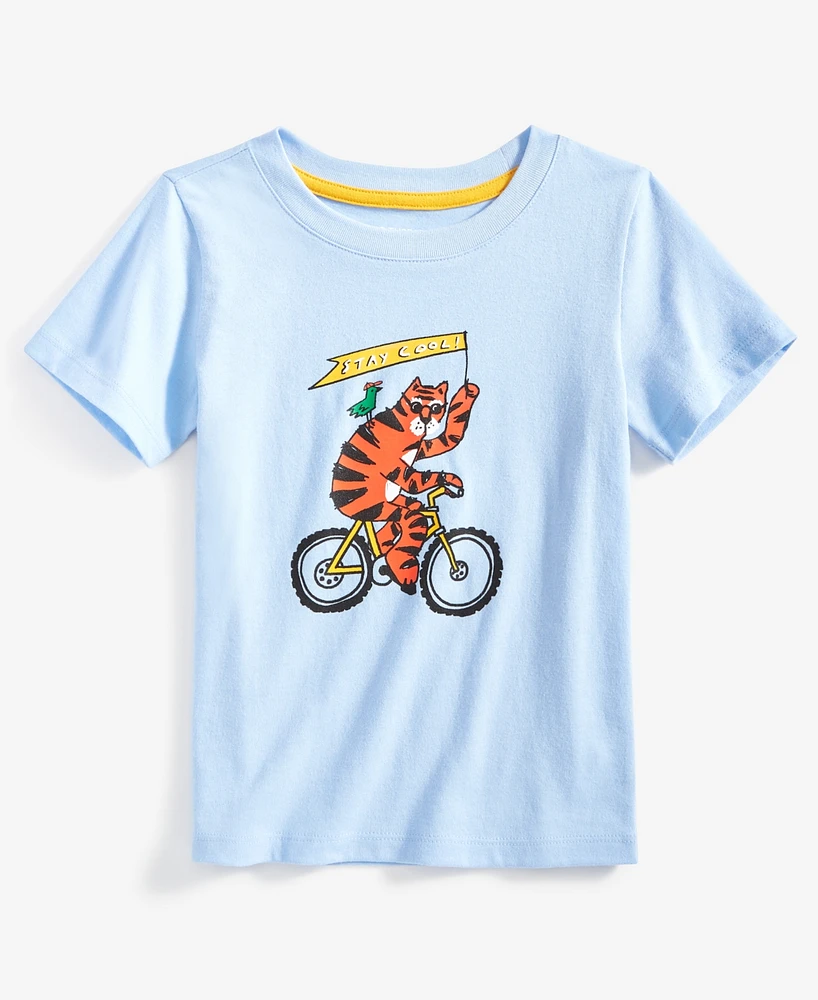 Epic Threads Toddler Boys Cool Tiger Graphic T-Shirt, Created for Macy's