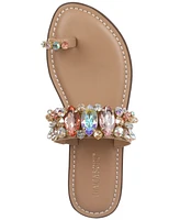 Thalia Sodi Women's Weylin Embellished Flat Sandals