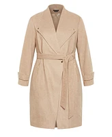 City Chic Women's Isabella Coat