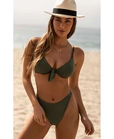 Guria Beachwear Women's Tie Knot Underwire Bikini Top