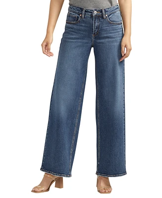 Silver Jeans Co. Suki Mid Rise Wide Leg