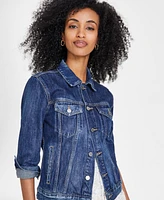 Lucky Brand Cotton Denim Trucker Jacket