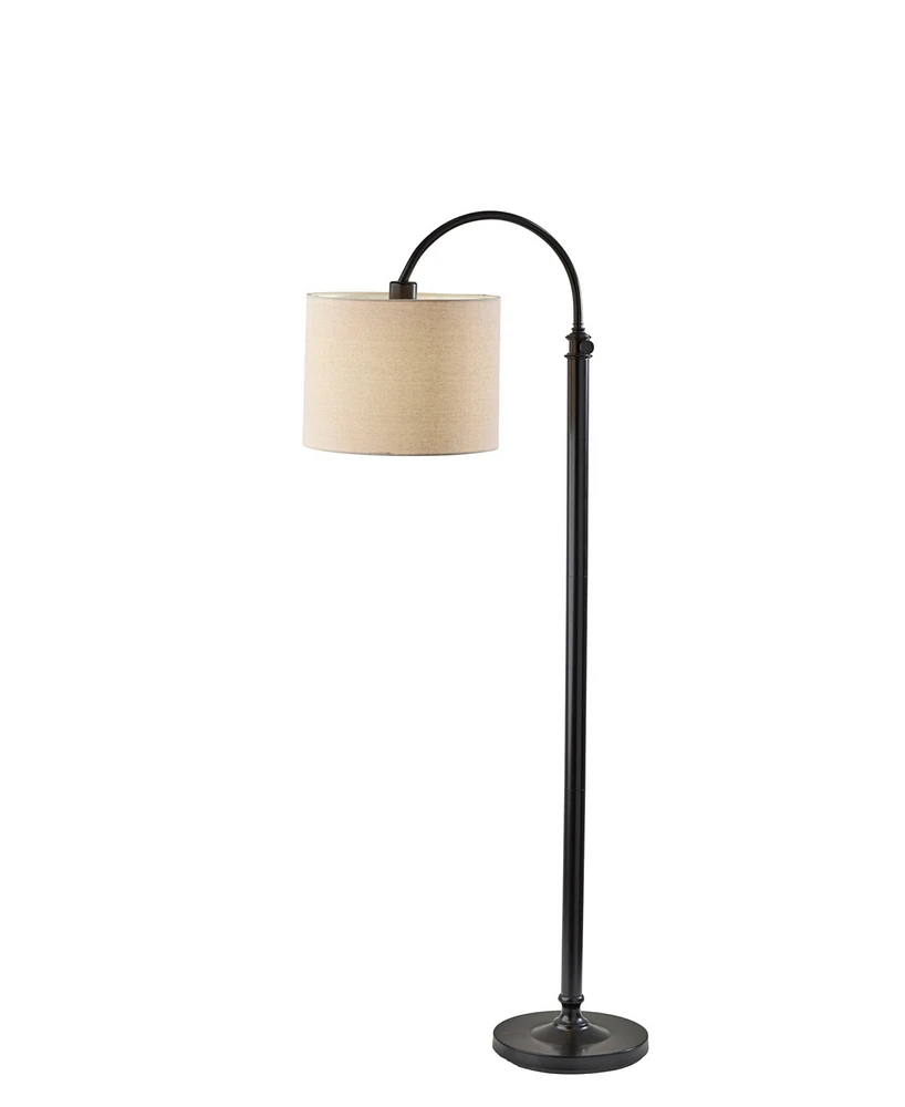 Adesso 58" - 68" Barton Task Floor Lamp