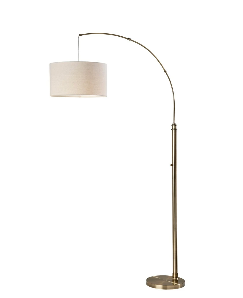 Adesso 75.5" Barton Arc Lamp - Antique