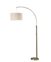 Adesso 75.5" Barton Arc Lamp - Antique