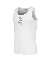 Men's Pleasures White Boston Red Sox Two-Pack Tank Top