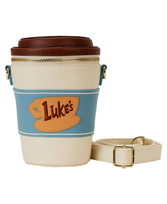 Men's and Women's Loungefly Gilmore Girls Luke's Diner To-Go Cup Crossbody Bag