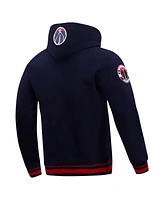 Men's Pro Standard Navy Washington Wizards Script Tail Pullover Hoodie