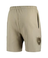 Men's Pro Standard Khaki Detroit Tigers Neutral Fleece Shorts