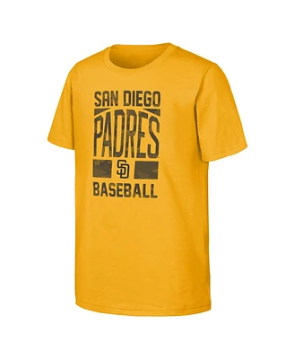 Big Boys Fanatics Gold San Diego Padres Season Ticket T-shirt