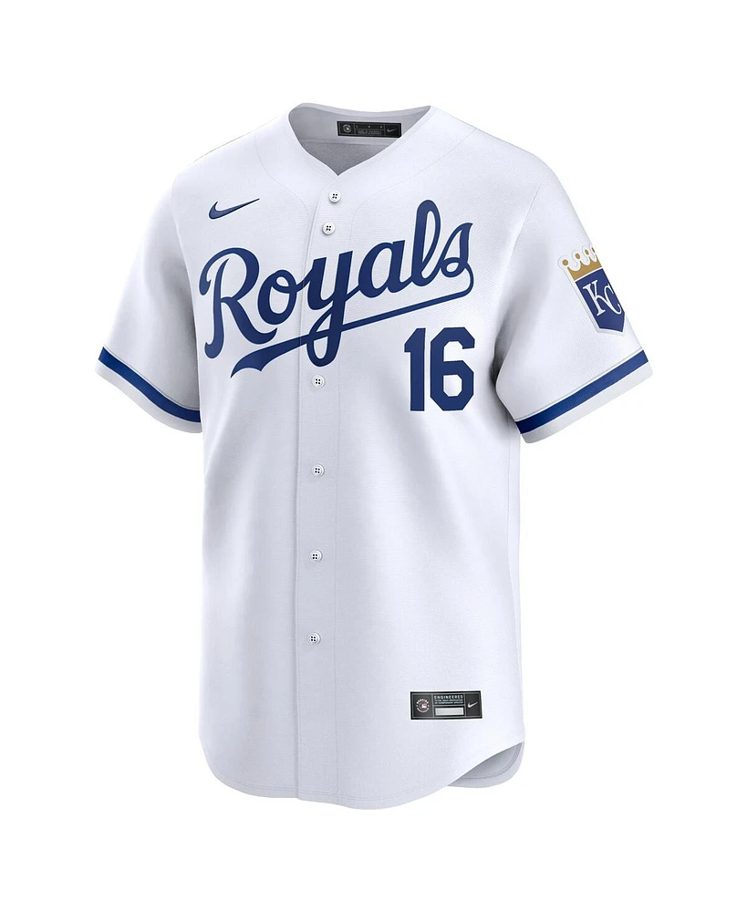 Men's Nike Bo Jackson White Kansas City Royals Home limited Player Jersey