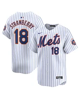 Men's Nike Darryl Strawberry White New York Mets Home limited Player Jersey