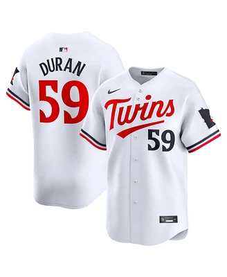 Men's Nike Jhoan Duran White Minnesota Twins Home limited Player Jersey